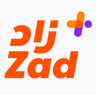 شعار عميل زاد للتوصيل الطلبات